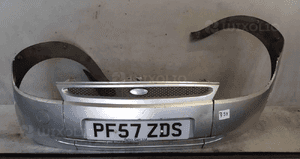 $ ZDERZAK PRZÓD PRZEDNI DO FORD KA I 1 + BŁOTNIKI SREBRNY 1