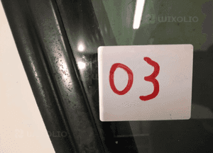 Drzwi przód przednie prawe audi A4 B7 LY7G szary 2