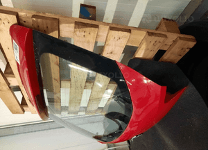 Klapa tył tylna bagażnika seat ibiza 4 iv 3D 3 drzwi hb LS3H czerwona 3