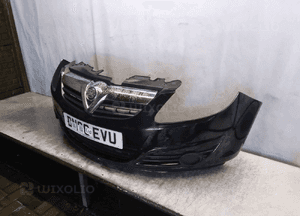 Zderzak przód przedni opel corsa d Z20R czarny 4