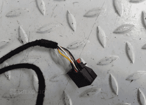 LUSTERKO prawe pasażera 6 pin pinów VW Passat B6 lift LC9X czarne EU 6