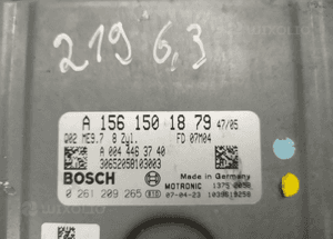 Mercedes C E s cl cls ml Gl 6,3 Amg komputer silnika sterownik m 156 1561501879 1561503279 2