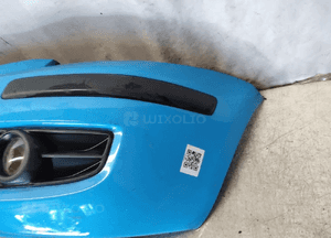Zderzak przód przedni fiat panda 734 niebieski halogeny 4
