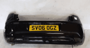 } ZDERZAK TYŁ TYLNY DO CITROEN C4 VTR EXL EXLD CZARNY 1