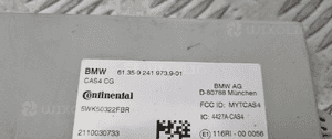 Bmw F10 F11 F25 komputer sterownik moduł cas kluczyk N47 8513249 9241973 7