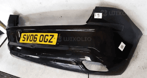 } ZDERZAK TYŁ TYLNY DO CITROEN C4 VTR EXL EXLD CZARNY 4