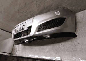 Zderzak przód przedni opel astra h 3 iii lift fl Z157 srebrny 3