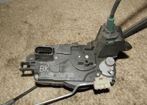 Zamek Drzwi Prawy Przód Przedni Opel Tigra B II 93162844BK 7PIN Europa 2