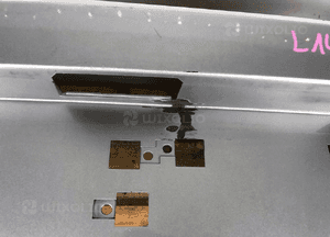 Zderzak tył tylny hyundai i30 iii 3 lift fl 2020-  spoiler chrom cały 4