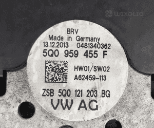 Pas przedni komplet chłodnic wentylator volkswagen golf vii 1.2 tsi 2012-16 9