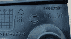 Volvo  XC70 V70 klamka drzwi tył tylna  lewa 8693725 2