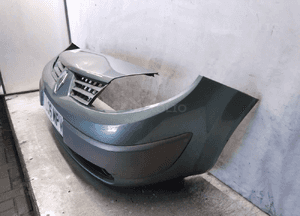 Zderzak przód przedni do renault scenic ii 2 TED97 zielony halogeny 5