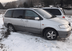 Mazda MPV 99-06 zderzak  tylny tył pas 18g 22V 4