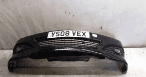 Zderzak przód przedni opel astra h 3 iii Z20R czarny gtc halogeny dokładka ! 1