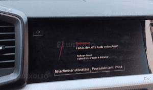 Ekran wyświetlacz radia nawigacji audi A1 ii 82A 82A9196620A 2019-2024 4