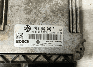 VW TOUAREG 7L 3.0 TDI STEROWNIK KOMPUTER SILNIKA 7L0907401F 0281013692 5