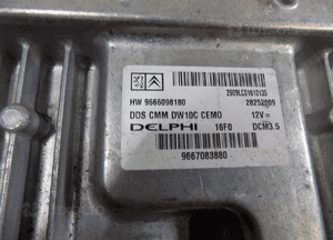 Peugeot 3008 5008 2.0 hdi 163 sterownik silnika 9666098180 4