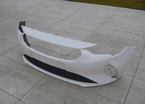 Opel corsa f zderzak przedni kratka oryginał ładny 2