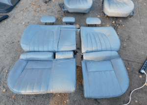 peugeot 407 zestaw foteli skóra WYSYŁKA 6