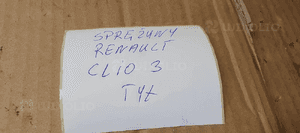 Sprężyny sprężyna tył tylne Renault Clio III 7L0853539 7