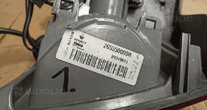 Lampa lewy tył w klapę renault megane iii  nr 265550009R 4