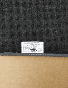 Dywaniki welurowe Audi A5 8W7061270 MNO 8