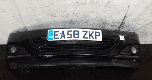 Zderzak przód przedni opel astra h 3 iii gtc kod koloru Z20R czarny halogeny 4