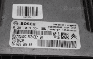 Sterownik silnika moduł ECU komputer Bosch 1.6 HDI CITROEN PEUGEOT 0281013334 2
