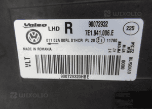 Lampa przednia przód prawa vw T6 2015-2019 8