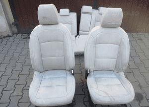 Fotele komplet nissan qashqai J10 lift skóra 1