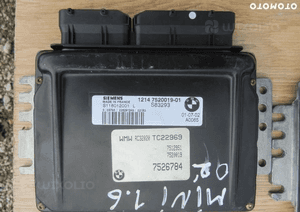 MINI R 50 52  benzyna 1,6 komputer silnika 7525770  7526784 7520675 S118012001L 4