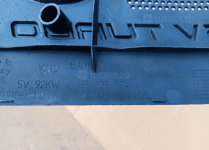 Osłona pokrywa silnika Audi A4 B5 1.8T 058103724E 058103724L 6