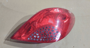 Lampa prawa tył tylna peugeot 207 hb 9649986580 6