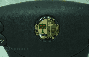 Airbag kierowcy multifunkcje czarna mercedes sl R230 2