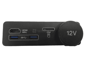 Jaguar xj X351 gniazdo port usb sim hdmi oryginał 1
