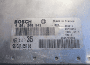 STEROWNIK SILNIKA PEUGEOT 307 1.6 HDI 0261206943 3