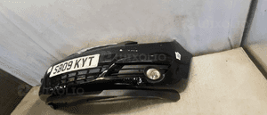 Zderzak przód przedni opel corsa d Z20R czarny halogeny 3