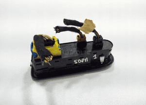 Panel przełącznik szyb lewy przód peugeot 508 i 98026364ZD 2010-2014 3