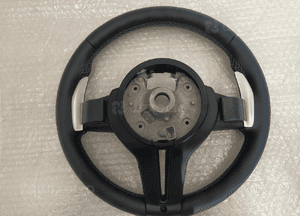 Bmw M2 M3 M4 F10 F11 F30 F20 F21 F15 F16 kierownica multifunkcyjna poduszka airbag łopatki niebiesko czerwona nić nowa oryginał 14