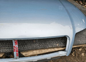 Maska Pokrywa Silnika Przód Przednia LY7R Blekitna Audi A4 B6 Oryginalny Lakier 29