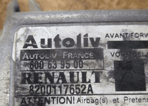 MODUŁ SENSOR AIR BAG RENAULT SCENIC I 8200117652A 2