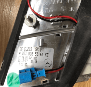 MERCEDES CLC 203 lampa tył tylna oryginał 6