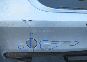 Zderzak tylny tył jaguar xe 2015-2019 4