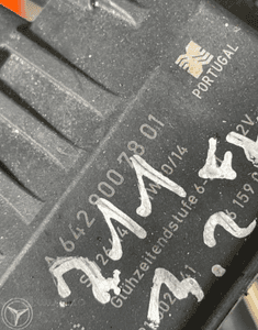 MERCEDES 320 350 cdi V6 om 642 moduł grzania świec 15