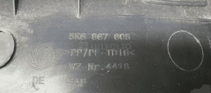 Tapicerka osłona klapy bagażnika VW Golf VI 6 5K6867605 5