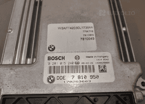 Bmw X5 E70 zestaw startowy sterownik ecu moduł cas stacyjka 9