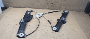 Mechanizm podnośnik szyby lewy przód BMW 5 E60 7184741S 7184383E 1