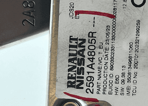 MODUL STEROWNIK NAWIGACJI ZOE II 2 2591A4805R ORG 2