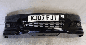 ! ZDERZAK PRZÓD PRZEDNI OPEL ASTRA H 3 III LIFT FL Z20R CZARNY HALOGENY 1