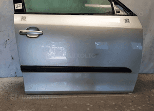 Drzwi przód przednie prawe do skoda fabia ii 2 5D 5 drzwi hb 9102 srebrne 5